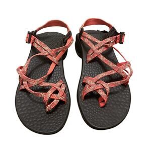 Chaco Women’s ZX/2 Classic Sandals – Orange/yellow, Size 12 (JCH199746)